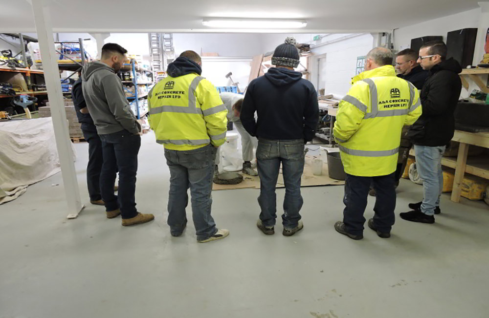 flexcrete a&a concrete products team